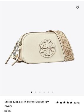 Tory Burch mini miller cross body bag
